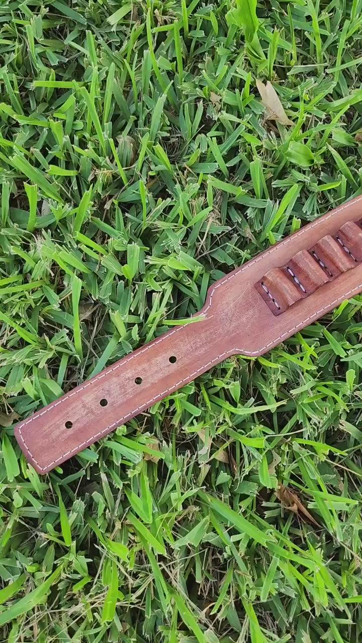 Western Inspired Bandolier With Optional Holster