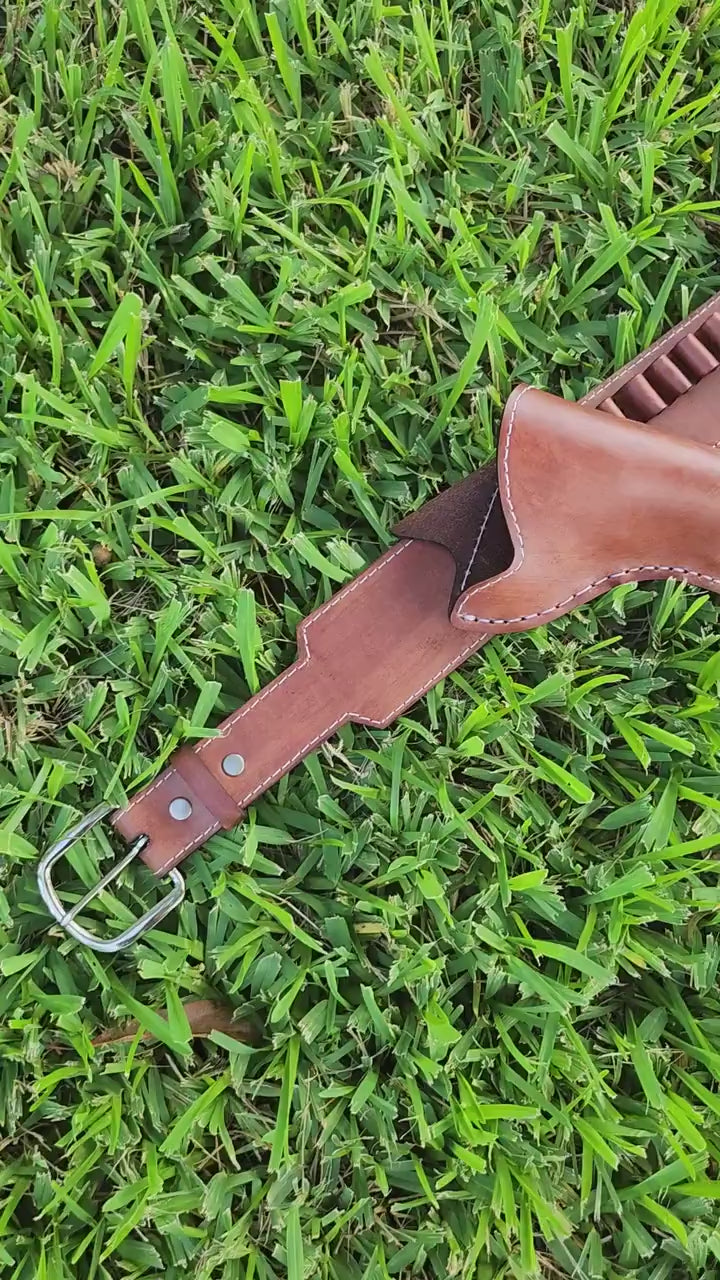 Magnificent Seven Faraday Inspired Costume Gun Belt